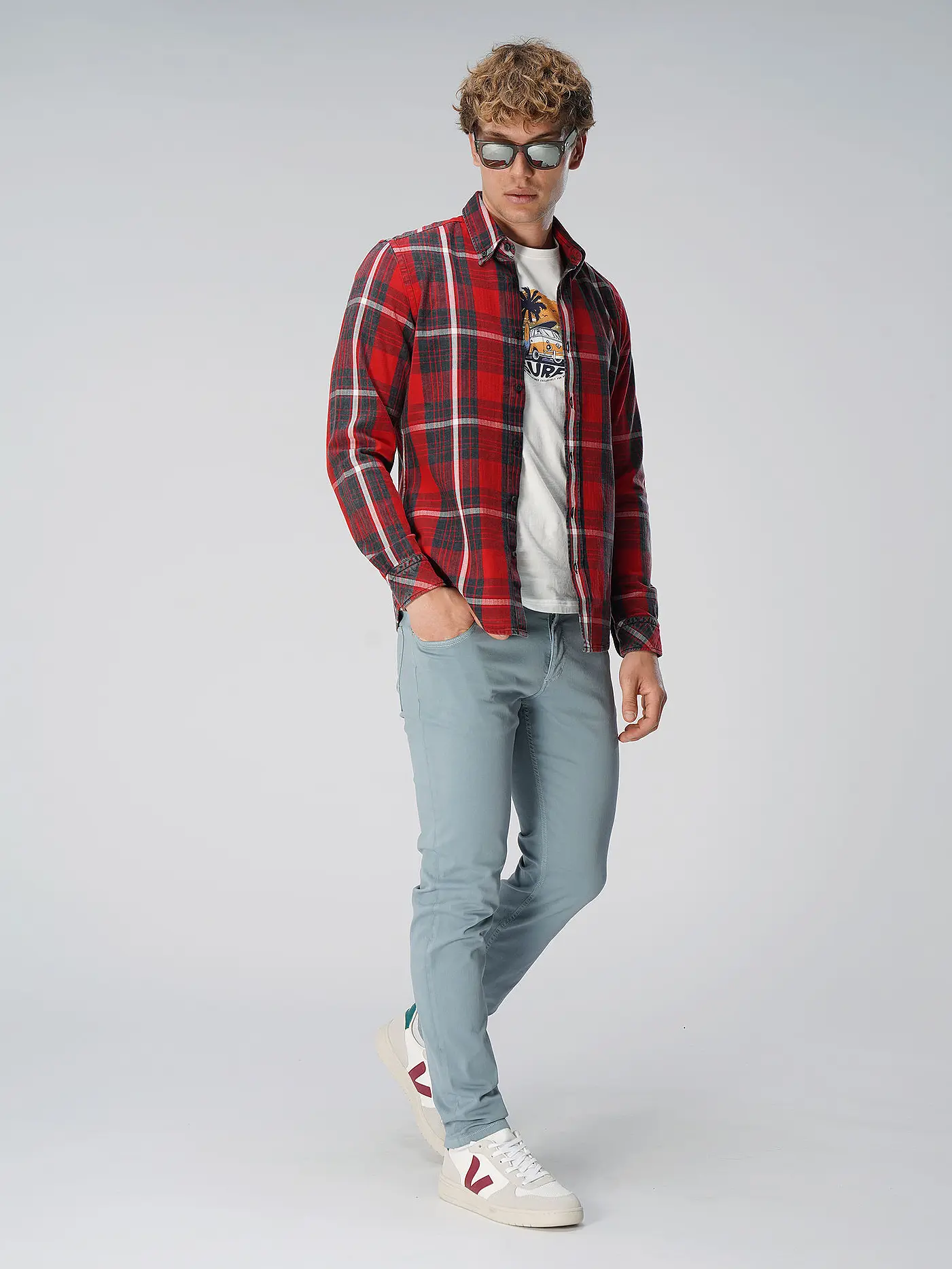 ALBERTO | Jeans Tapered Fit ROBIN | blau